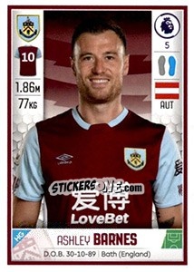 Cromo Ashley Barnes