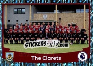 Sticker The Clarets (Squad) - Premier League Inglese 2019-2020 n. 162 - Panini