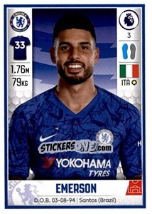 Sticker Emerson Palmieri - Premier League Inglese 2019-2020 n. 177 - Panini