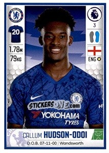 Sticker Callum Hudson-Odoi - Premier League Inglese 2019-2020 n. 189 - Panini