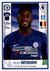 Sticker Michy Batshuayi - Premier League Inglese 2019-2020 n. 190 - Panini