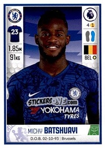 Cromo Michy Batshuayi - Premier League Inglese 2019-2020 - Panini