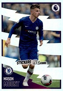 Figurina Mason Mount (Key Player) - Premier League Inglese 2019-2020 - Panini