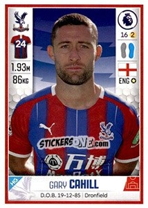 Sticker Gary Cahill - Premier League Inglese 2019-2020 n. 206 - Panini
