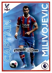 Sticker Luka Milivojevic (Captain) - Premier League Inglese 2019-2020 - Panini