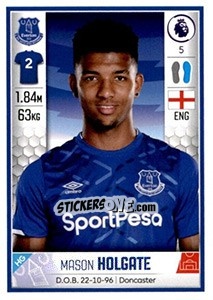 Figurina Mason Holgate - Premier League Inglese 2019-2020 n. 229 - Panini