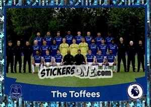 Figurina The Toffees (Squad) - Premier League Inglese 2019-2020 - Panini