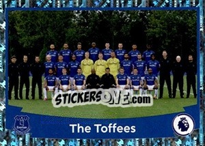 Sticker The Toffees (Squad) - Premier League Inglese 2019-2020 n. 249 - Panini