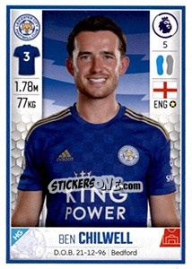Sticker Ben Chilwell - Premier League Inglese 2019-2020 - Panini