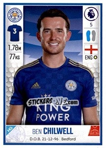 Sticker Ben Chilwell - Premier League Inglese 2019-2020 n. 259 - Panini