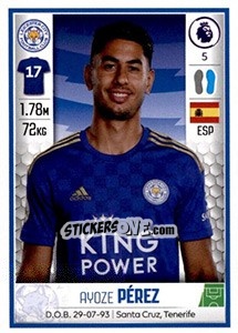 Sticker Ayoze Pérez - Premier League Inglese 2019-2020 - Panini