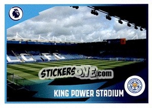 Sticker King Power Stadium - Premier League Inglese 2019-2020 - Panini
