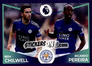 Cromo Ben Chilwell / Ricardo Pereira (Power Pair) - Premier League Inglese 2019-2020 - Panini