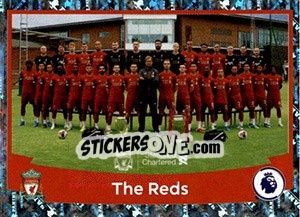 Sticker The Reds (Squad) - Premier League Inglese 2019-2020 n. 307 - Panini