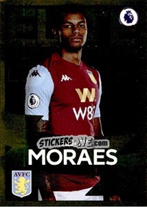 Figurina Wesley Moraes (Aston Villa) - Premier League Inglese 2019-2020 - Panini