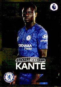 Sticker N'Golo Kanté (Chelsea) - Premier League Inglese 2019-2020 n. 318 - Panini