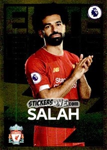Sticker Mohamed Salah (Liverpool) - Premier League Inglese 2019-2020 n. 322 - Panini