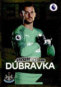 Figurina Martin Dúbravka (Newcastle United) - Premier League Inglese 2019-2020 - Panini