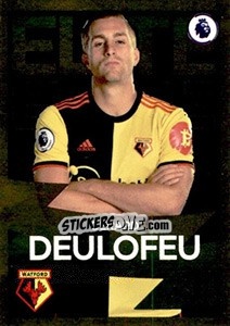 Cromo Gerard Deulofeu (Watford) - Premier League Inglese 2019-2020 - Panini