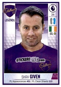 Sticker Shay Given (Newcastle United) - Premier League Inglese 2019-2020 n. 333 - Panini