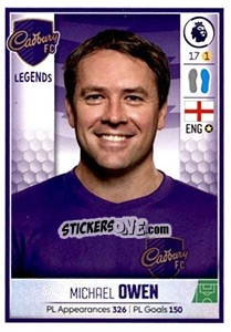 Sticker Michael Owen (Liverpool) - Premier League Inglese 2019-2020 - Panini