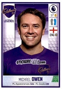 Sticker Michael Owen (Liverpool) - Premier League Inglese 2019-2020 n. 335 - Panini