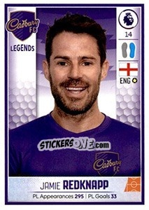 Sticker Jamie Redknapp (Liverpool) - Premier League Inglese 2019-2020 n. 336 - Panini
