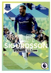 Cromo Gylfi Sigurdsson (Everton) - Premier League Inglese 2019-2020 - Panini