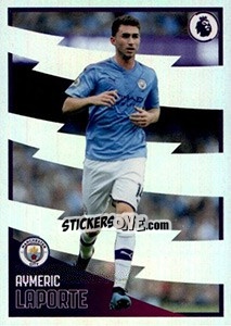 Figurina Aymeric Laporte (Key Player) - Premier League Inglese 2019-2020 - Panini