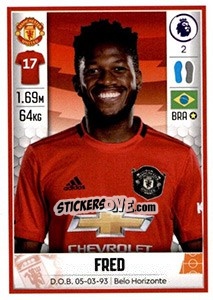 Sticker Fred - Premier League Inglese 2019-2020 n. 391 - Panini