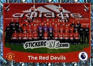 Sticker The Red Devils (Squad) - Premier League Inglese 2019-2020 n. 399 - Panini