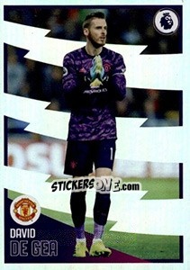 Sticker David De Gea (Key Player) - Premier League Inglese 2019-2020 n. 402 - Panini