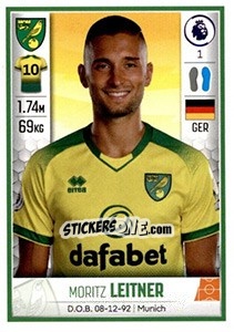 Cromo Moritz Leitner - Premier League Inglese 2019-2020 - Panini