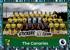 Sticker The Canaries (Squad) - Premier League Inglese 2019-2020 n. 457 - Panini