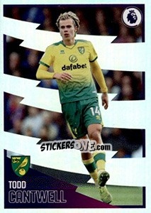 Figurina Todd Cantwell (Key Player) - Premier League Inglese 2019-2020 - Panini