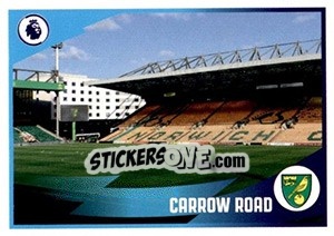 Figurina Carrow Road - Premier League Inglese 2019-2020 - Panini