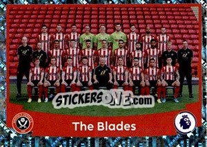 Sticker The Blades (Squad) - Premier League Inglese 2019-2020 n. 486 - Panini