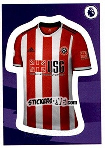 Sticker Home Kit - Premier League Inglese 2019-2020 n. 487 - Panini
