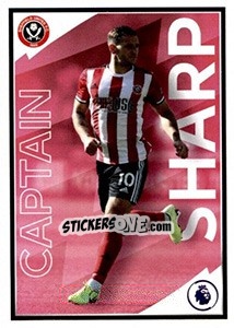 Figurina Billy Sharp (Captain) - Premier League Inglese 2019-2020 - Panini