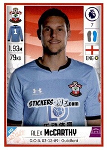 Sticker Alex McCarthy - Premier League Inglese 2019-2020 n. 493 - Panini