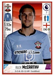 Figurina Alex McCarthy - Premier League Inglese 2019-2020 - Panini