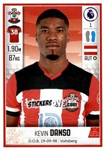 Cromo Kevin Danso - Premier League Inglese 2019-2020 - Panini