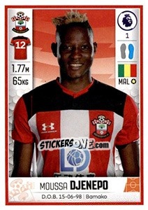 Cromo Moussa Djenepo - Premier League Inglese 2019-2020 n. 503 - Panini