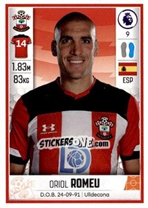 Sticker Oriol Romeu - Premier League Inglese 2019-2020 n. 504 - Panini