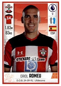 Sticker Oriol Romeu - Premier League Inglese 2019-2020 - Panini