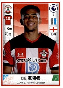 Sticker Che Adams - Premier League Inglese 2019-2020 n. 512 - Panini