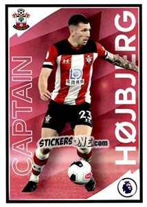 Sticker Pierre-Emile Højberg (Captain) - Premier League Inglese 2019-2020 - Panini