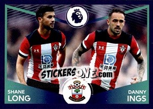 Sticker Shane Long / Danny Ings (Power Pair) - Premier League Inglese 2019-2020 n. 519 - Panini