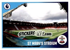 Figurina St. Mary's Stadium - Premier League Inglese 2019-2020 - Panini