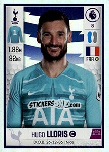 Sticker Hugo Lloris - Premier League Inglese 2019-2020 n. 522 - Panini
